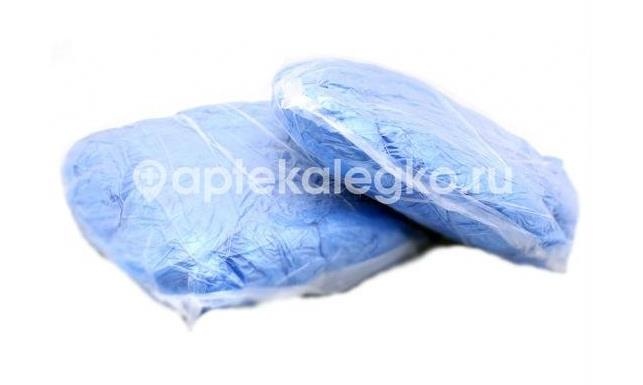 Изображение Бахилы эконом №100 (50пар) БАХИЛЫ ЭКОНОМ №100 (50ПАР)  КОНТАКТ