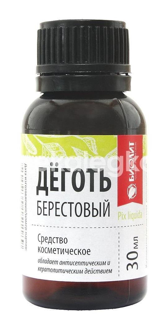 Деготь березовый 30мл. Деготь березовый 30мл. - 1