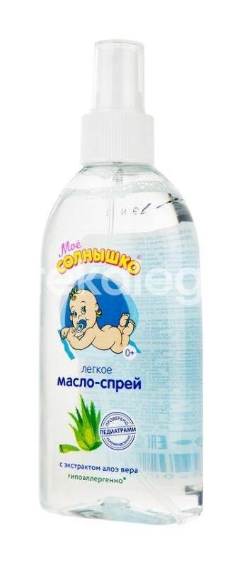 Мое солнышко масло-спрей детское с алоэ 200 мл Мое солнышко масло-спрей детское с алоэ 200 мл - 3