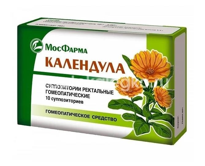 Изображение Календула дн 6шт. гомеопатические суппозитории ректальные Календула ДН 6шт. гомеопатические суппозитории ректальные ДОКТОР Н
