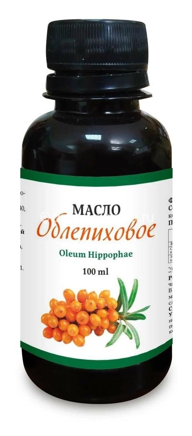 Янтарь алтая масло облепиховое 100мл. Янтарь алтая масло облепиховое 100мл. - 1