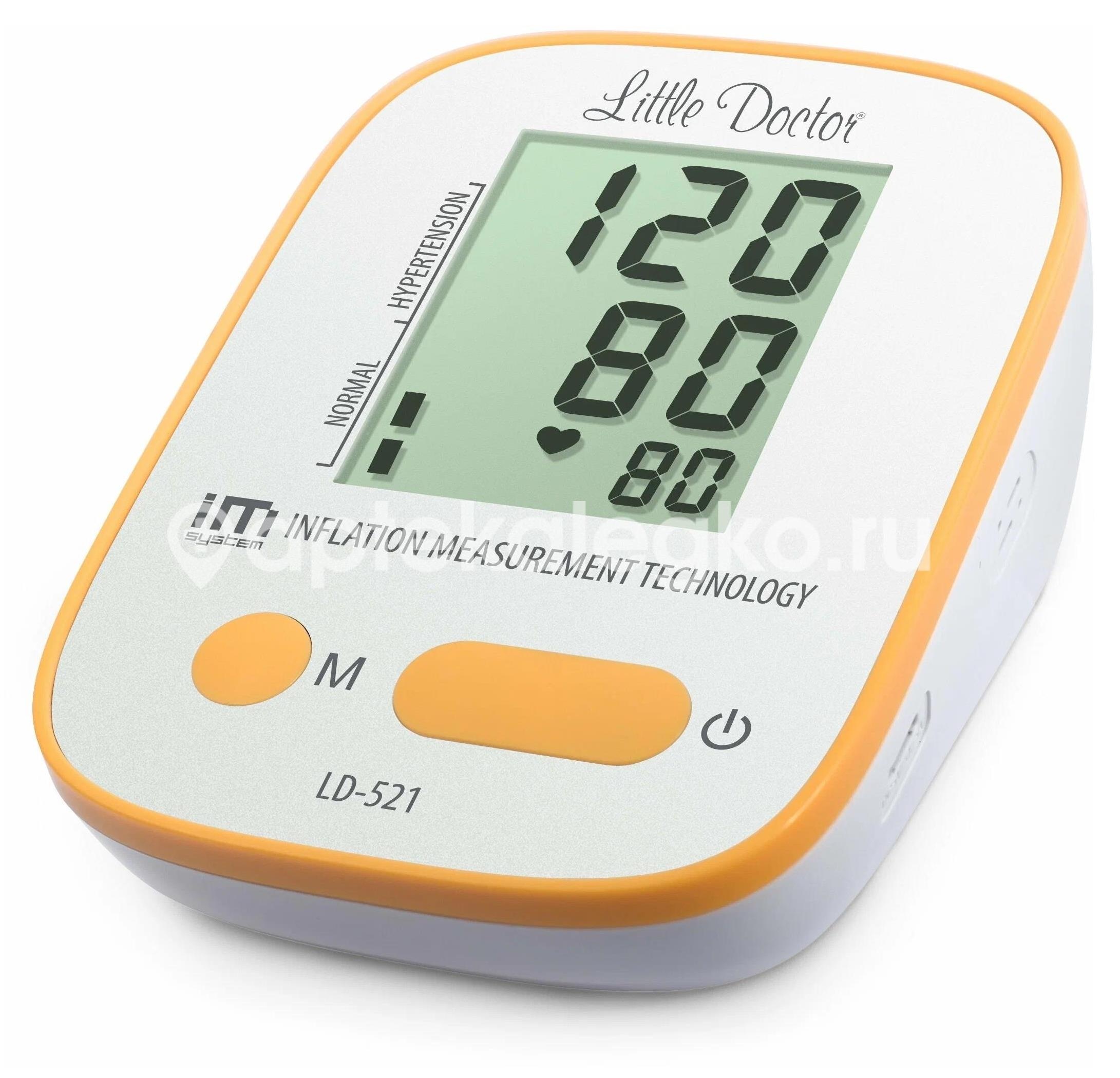 Тонометр ld - 521а автомат манжета универсальная 22 - 42см. с адаптером Тонометр ld - 521а автомат манжета универсальная 22 - 42см. с адаптером - 4