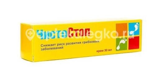 Чистостоп крем для ног а/грибок 30мл. Чистостоп крем для ног а/грибок 30мл. - 1