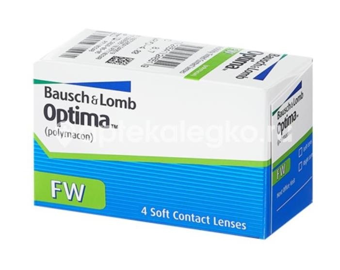 Контактные линзы optima 8,7 -4,00 4шт. Контактные линзы optima 8,7 -4,00 4шт. - 3