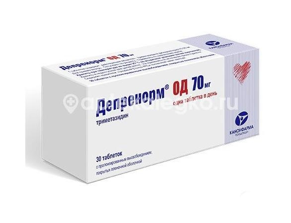 Депренорм од 70мг. 30шт. таблетки с модифицированным высвобождением покрытые пленочной оболочкой Депренорм од 70мг. 30шт. таблетки с модифицированным высвобождением покрытые пленочной оболочкой - 1