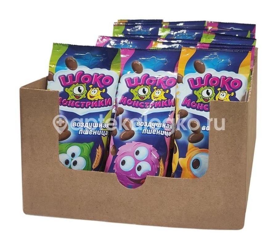 Изображение Драже шокомонстрики 30г ДРАЖЕ ШОКОМОНСТРИКИ 30Г