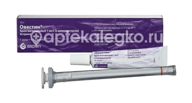 Овестин крем вагинальный 15г. Овестин крем вагинальный 15г. - 2