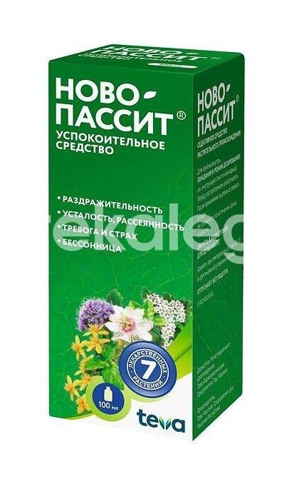 Ново пассит 1шт. раствор для внутреннего применения 100мл. флакон Ново пассит 1шт. раствор для внутреннего применения 100мл. флакон - 2