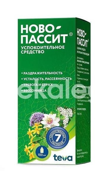 Ново пассит 1шт. раствор для внутреннего применения 100мл. флакон Ново пассит 1шт. раствор для внутреннего применения 100мл. флакон - 1