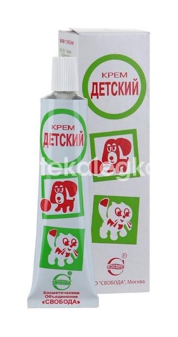 Крем детский 68г. туба /свобода/ Крем детский 68г. туба /свобода/ - 1