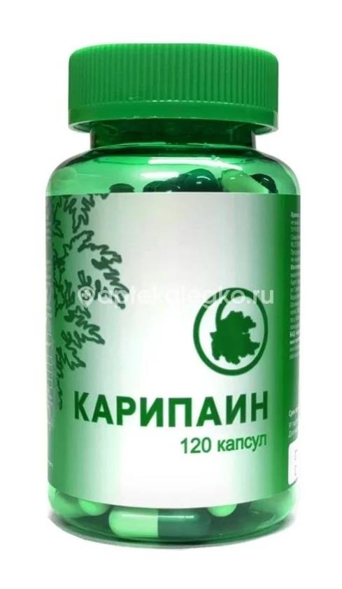 Изображение Карипаин 120шт. капсулы КАРИПАИН 120ШТ. КАПСУЛЫ Витамер