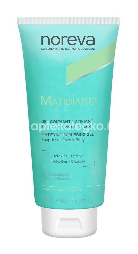 Noreva матидиан гель отшелушивающий очищающий для лица и тела 200 мл Noreva матидиан гель отшелушивающий очищающий для лица и тела 200 мл - 1