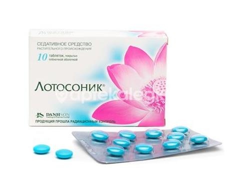 Изображение Лотосоник 10шт. таблетки покрытые пленочной оболочкой Лотосоник 10шт. таблетки покрытые пленочной оболочкой DANANG Central Pharmaceutical Co № 5