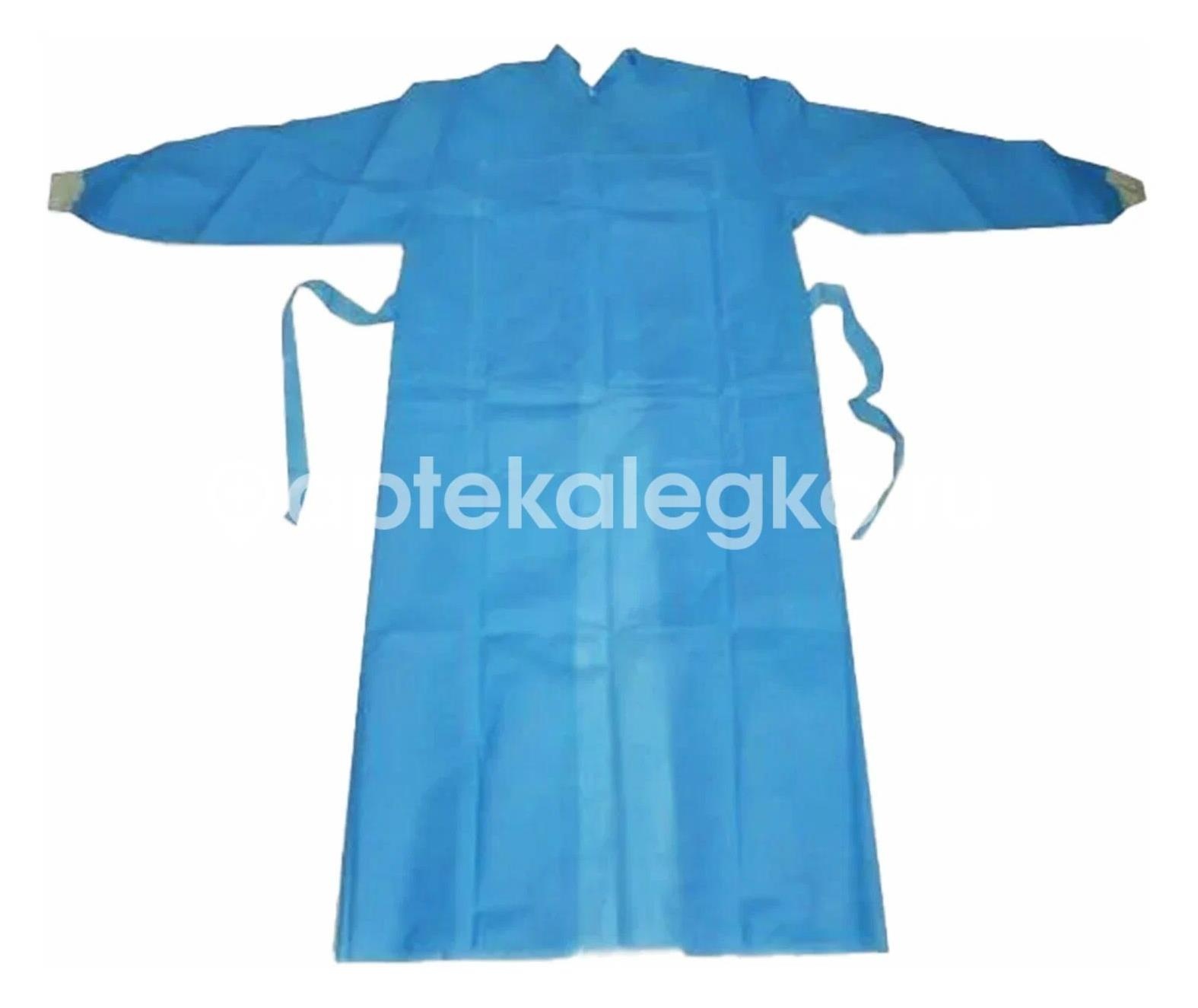 Изображение Халат хирург. н/стер. 140см. плотн.20 р.52 - 54 голуб. манжета ХАЛАТ ХИРУРГ. Н/СТЕР. 140СМ. ПЛОТН.20 Р.52 - 54 ГОЛУБ. МАНЖЕТА Гекса-нетканые материалы, ООО