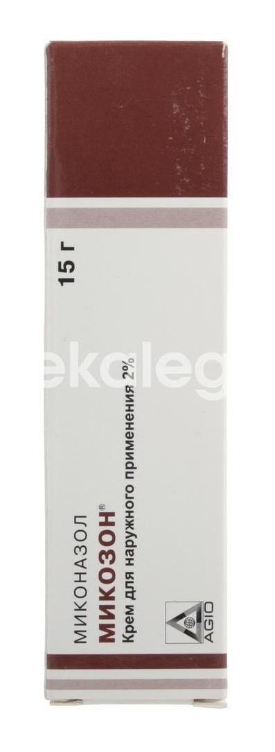 Микозон 2% 1шт. крем для наружного применения 15г. туба Микозон 2% 1шт. крем для наружного применения 15г. туба - 2