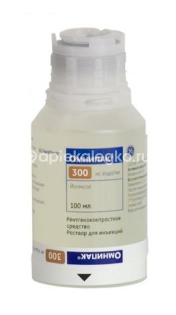 Омнипак 300мг/мл. 100 мл. 10 шт раствор для инъекций флакон /джии хелскеа/ Омнипак 300мг/мл. 100 мл. 10 шт раствор для инъекций флакон /джии хелскеа/ - 3