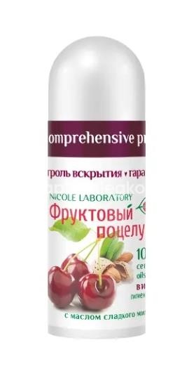 Фруктовый поцелуй помада вишня гигиеническая 3,5г. Фруктовый поцелуй помада вишня гигиеническая 3,5г. - 1