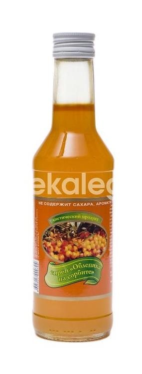 Изображение Сироп облепиха 250мл. на сорбите СИРОП ОБЛЕПИХА 250МЛ. НА СОРБИТЕ БИОИНВЕНТИКА ООО