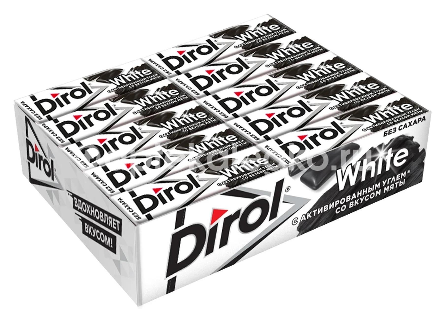 Дирол жевательная резинка вайт мята Дирол жевательная резинка вайт мята - 1