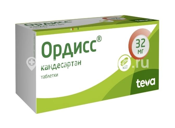 Изображение Ордисс 32мг. 60шт. таблетки Ордисс 32мг. 60шт. таблетки ТЕВА ФАРМАЦЕВТИЧЕСКИЕ ПРЕДПРИЯТИЯ ЛТД