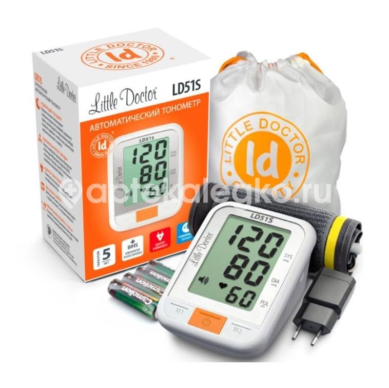 Тонометр ld - 51s автомат на плечо с адаптером функция голосового сопровождения Тонометр ld - 51s автомат на плечо с адаптером функция голосового сопровождения - 2