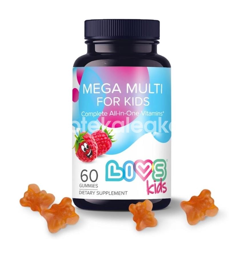 Изображение Livs комплекс мега мультивитамин для детей со вкусом малины 60 шт пастилки жевательные LIVS КОМПЛЕКС МЕГА МУЛЬТИВИТАМИН ДЛЯ ДЕТЕЙ СО ВКУСОМ МАЛИНЫ 60 ШТ ПАСТИЛКИ ЖЕВАТЕЛЬНЫЕ MAYA FOOD INDUSTRIES LTD