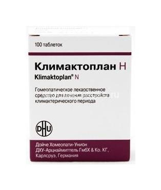 Климактоплан н 100шт. таблетки для рассасывания Климактоплан н 100шт. таблетки для рассасывания - 1