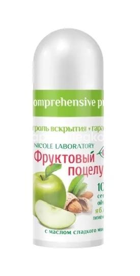 Фруктовый поцелуй помада яблоко гигиеническая 3,5г. Фруктовый поцелуй помада яблоко гигиеническая 3,5г. - 1