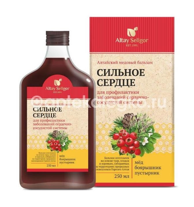 Алтайский бальзам сильное сердечный 250мл. Алтайский бальзам сильное сердечный 250мл. - 1