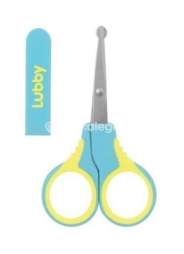 Lubby ножницы с чехлом от 0 мес. безопасный пластик нержавеющая сталь арт.27382 Lubby ножницы с чехлом от 0 мес. безопасный пластик нержавеющая сталь арт.27382 - 1