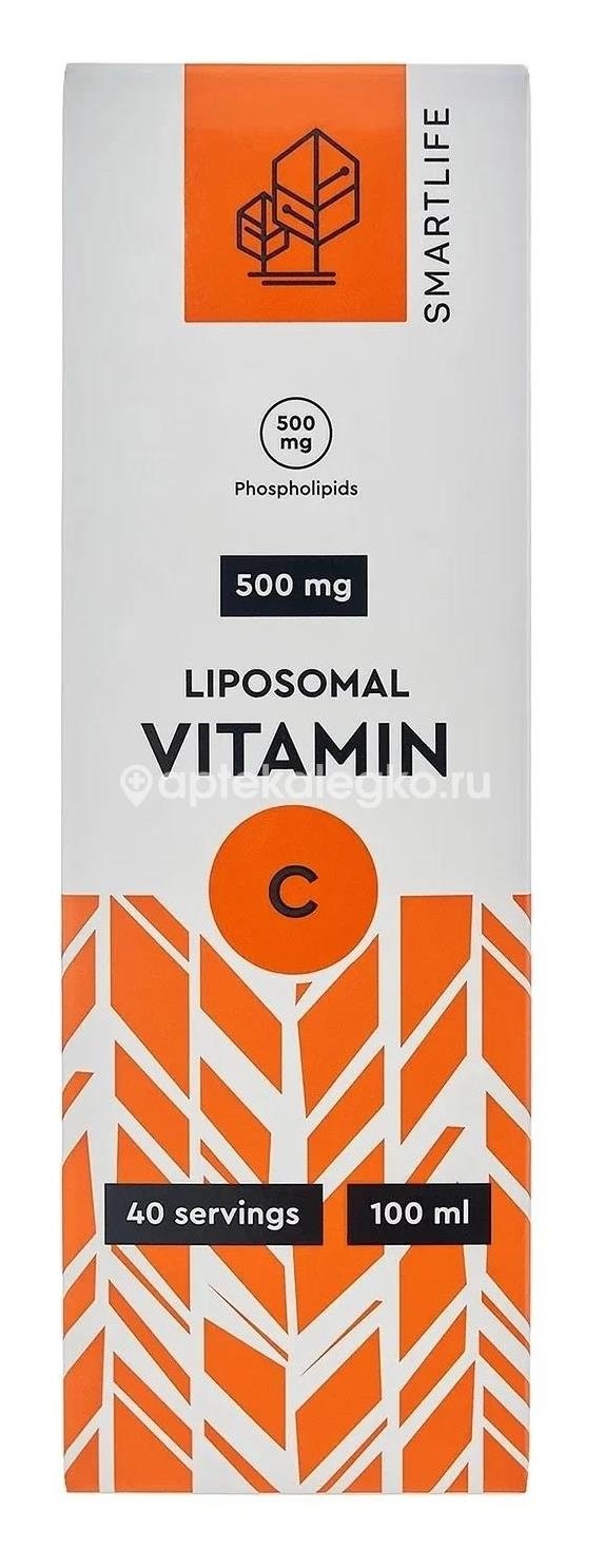 Smartlife липосомальный витамин с 100мл флакон с крышкой-капельницей Smartlife липосомальный витамин с 100мл флакон с крышкой-капельницей - 2