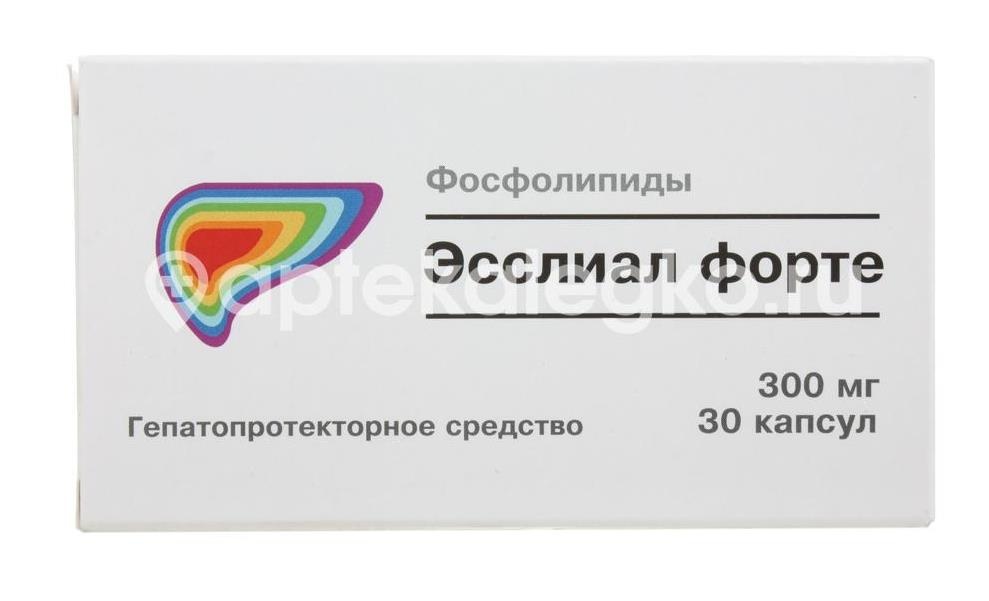 Изображение Эсслиал форте 300мг. 30шт. капсулы Эсслиал Форте 300мг. 30шт. капсулы ОЗОН ООО