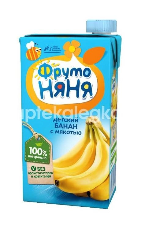 Изображение Фрутоняня нектар (сок) 500мл. банан с мякотью ФРУТОНЯНЯ НЕКТАР (СОК) 500МЛ. БАНАН С МЯКОТЬЮ  ПРОГРЕСС МГП ФГУП