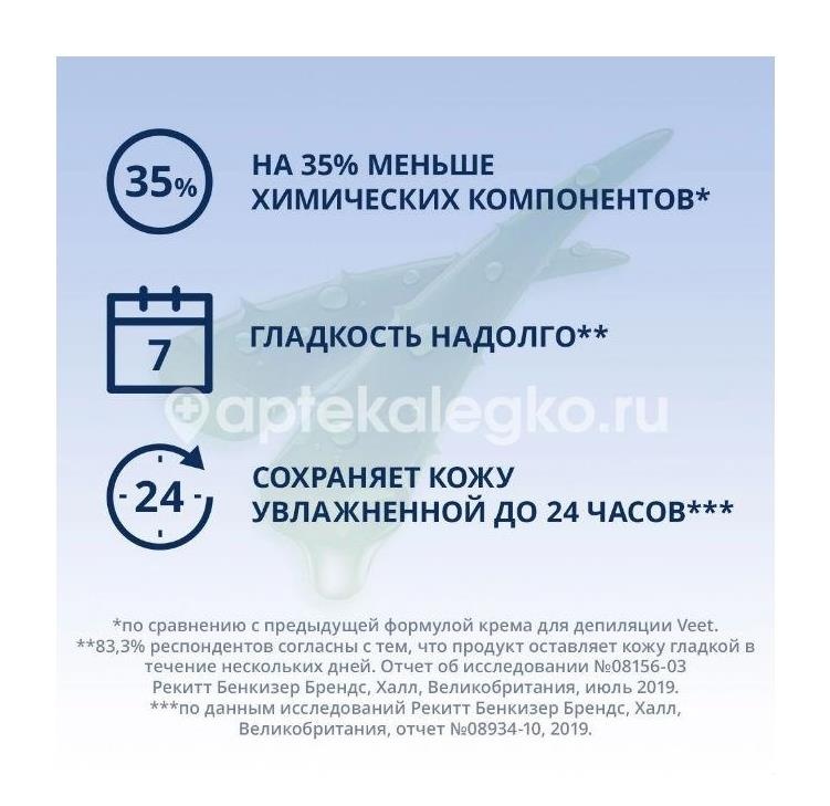 Вит минима крем для депил. для сух кожи 100мл /veet/ Вит минима крем для депил. для сух кожи 100мл /veet/ - 2