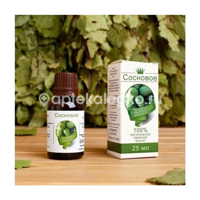 Масло сосны 25мл. эфирное (сосновое) Масло сосны 25мл. эфирное (сосновое) - 1