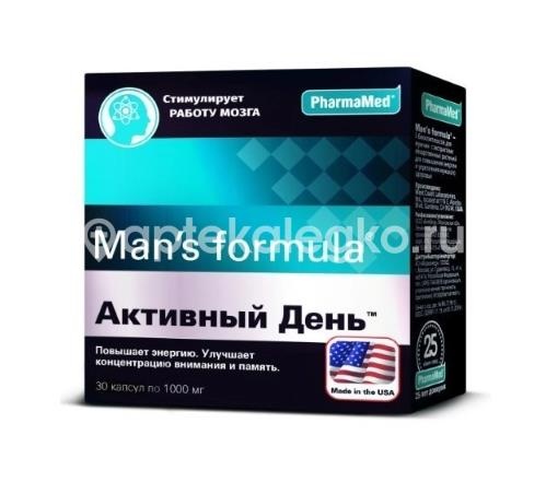 Изображение Мен - с формула активный день 30шт. капсулы МЕН - С ФОРМУЛА АКТИВНЫЙ ДЕНЬ 30шт. капсулы WEST COAST LABORATORIES INC.
