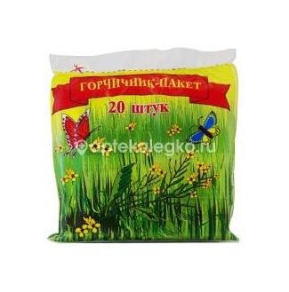 Горчичники 20шт. пакет Горчичники 20шт. пакет - 1