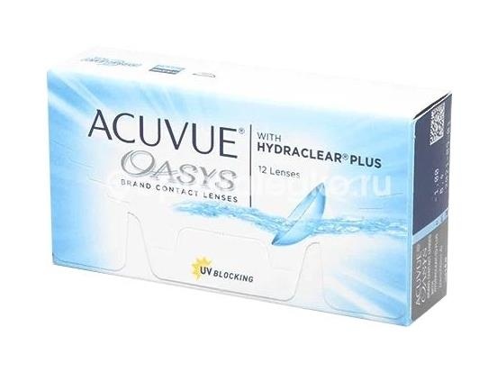 Изображение Контактные линзы acuvue oasys 8,4 -1,25 2шт. Контактные линзы Acuvue Oasys 8,4 -1,25 2шт. JOHNSON & JOHNSON (ДЖОНСОН) J&J