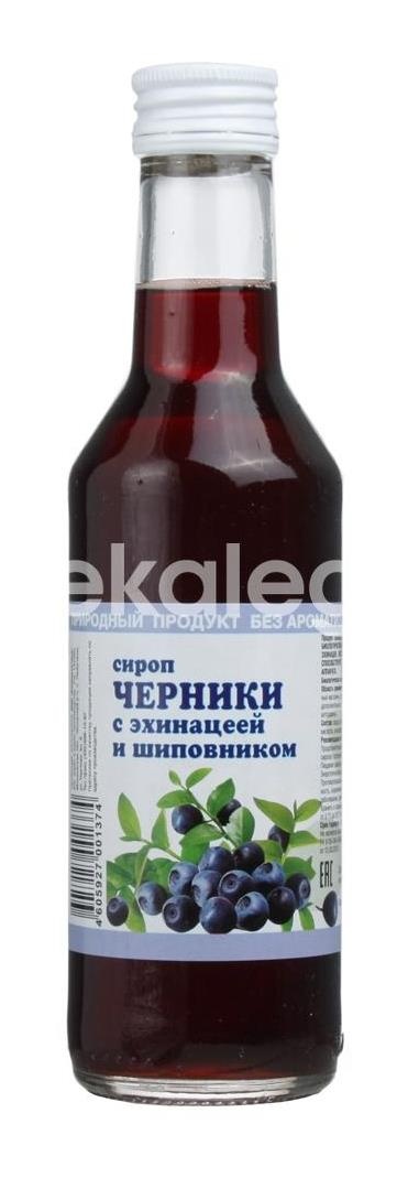 Изображение Сироп черники/эхинацея/шиповник 250мл СИРОП ЧЕРНИКИ/ЭХИНАЦЕЯ/ШИПОВНИК 250МЛ БИОИНВЕНТИКА ООО