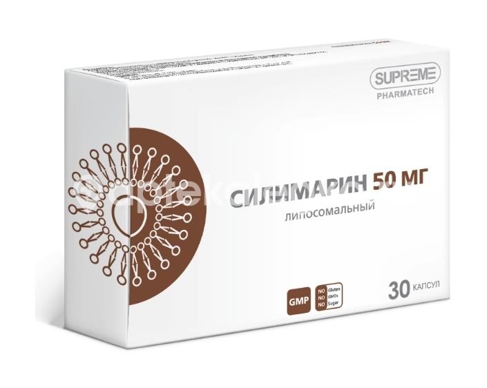 Изображение Липосомальный силимарин 30шт. капсулы Липосомальный силимарин 30шт. капсулы SUPREME PHARMATECH CO. LTD/ВИТАМЕР ООО