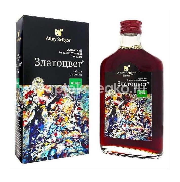 Изображение Алтайский бальзам златоцвет 250мл. б/алк. АЛТАЙСКИЙ БАЛЬЗАМ ЗЛАТОЦВЕТ 250МЛ. Б/АЛК. АЛТАЙ-СЕЛИГОР ООО