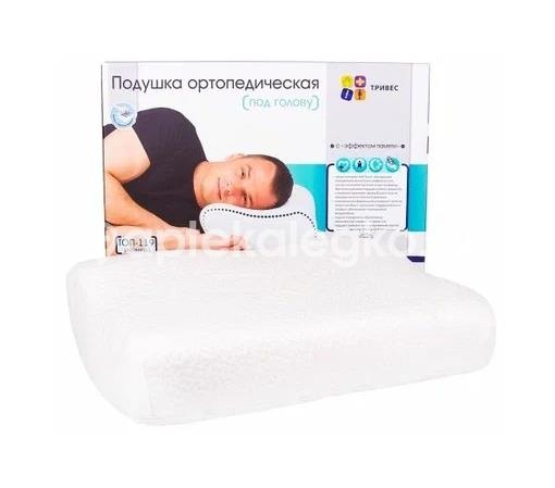 Изображение Тривес подушка ортопедическая для взрослых топ-119 (l) эффект памяти Тривес подушка ортопедическая для взрослых топ-119 (L) эффект памяти Тривес ООО