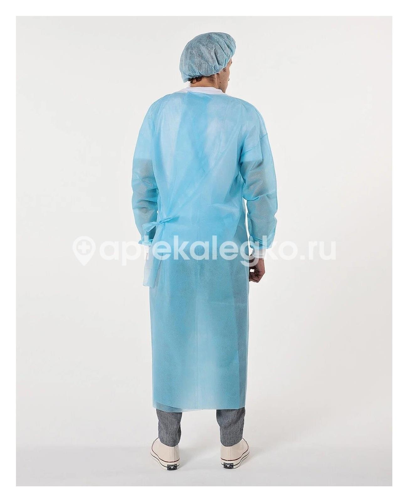 Халат для посетителей бел. Халат для посетителей бел. - 1