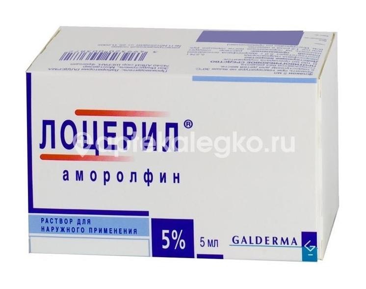 Лоцерил 5% 1шт. лак для ногтей 5мл. флакон Лоцерил 5% 1шт. лак для ногтей 5мл. флакон - 2