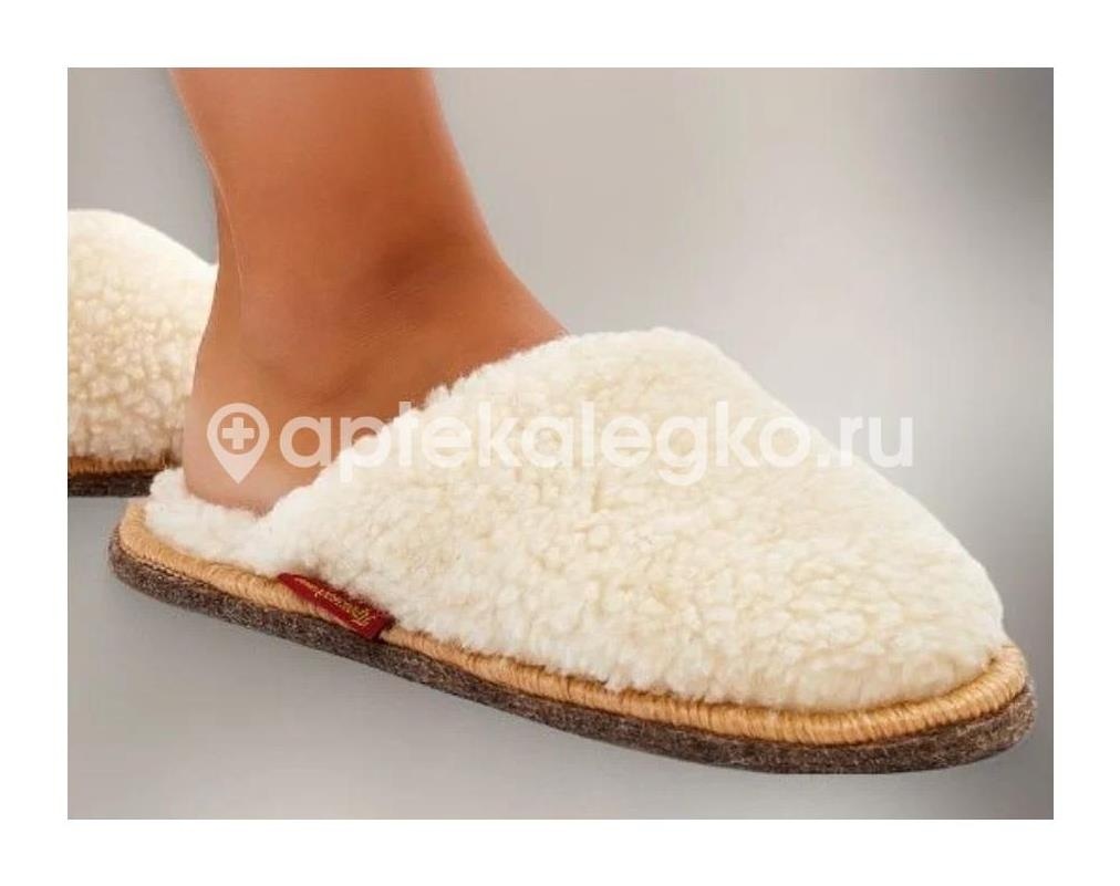 Изображение Артемида тапочки из овеч.меха подошва р.39 - 40 беж. (меркуры) АРТЕМИДА ТАПОЧКИ ИЗ ОВЕЧ.МЕХА ПОДОШВА Р.39 - 40 БЕЖ. (МЕРКУРЫ) Артемида-М ООО