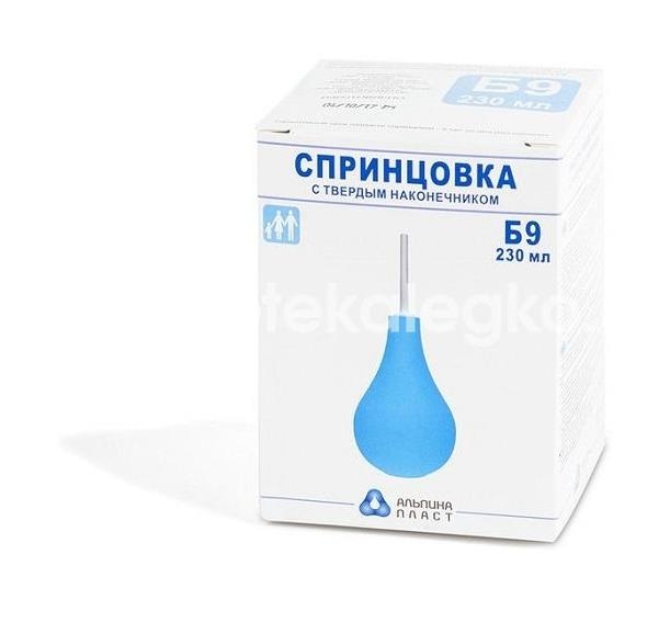 Изображение Альпина спринцовка пвх №9б(230 мл) твердый наконечник  пластиз. АЛЬПИНА СПРИНЦОВКА ПВХ №9Б(230 МЛ) ТВЕРДЫЙ НАКОНЕЧНИК  ПЛАСТИЗ. АЛЬПИНА ПЛАСТ ООО