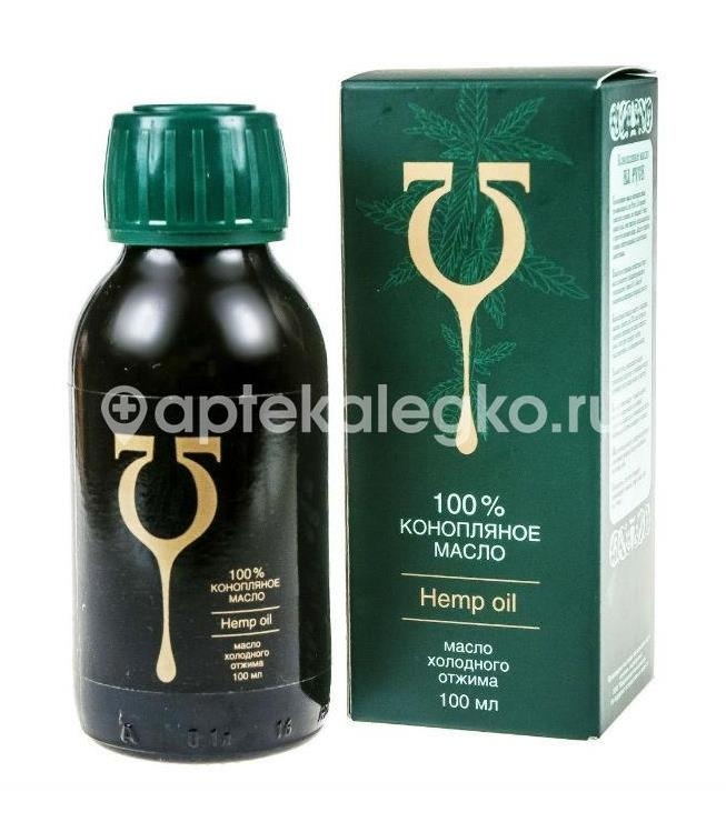 Конопляное масло 100мл. Конопляное масло 100мл. - 1