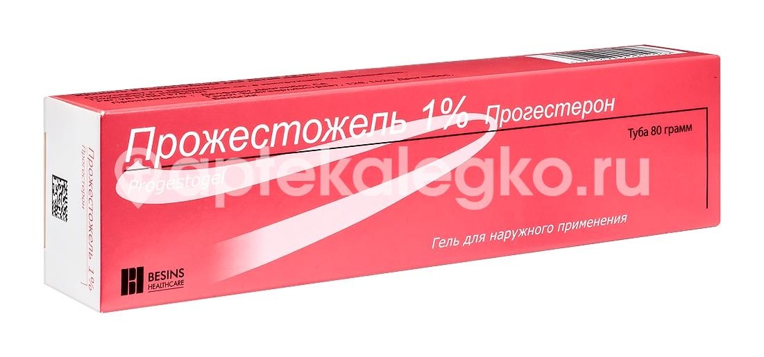 Прожестожель 1% 1шт. гель для наружного применения 80г. Прожестожель 1% 1шт. гель для наружного применения 80г. - 4
