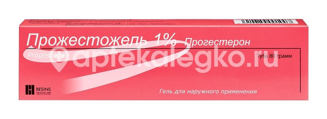 Прожестожель 1% 1шт. гель для наружного применения 80г. Прожестожель 1% 1шт. гель для наружного применения 80г. - 1