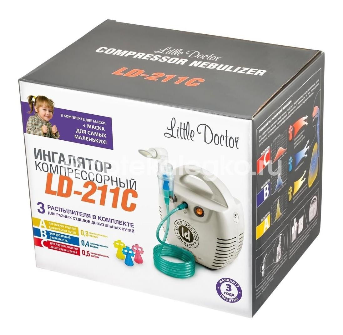 Изображение Ингалятор компрессорный little doctor ld211c белый (литл доктор) Ингалятор компрессорный Little Doctor LD211C белый (литл доктор) LITTLE DOCTOR INTERNATIONAL / ЛИТЛЛ